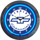 www.meintranssport.de - NEON UHR -CHEVROLET/WEISS